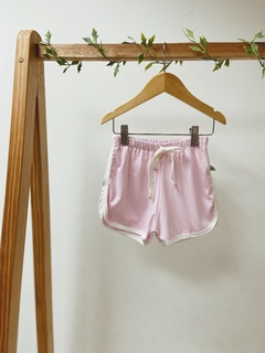 Pronta entrega - Shorts boxer retrô rosa claro - You Boy Kids