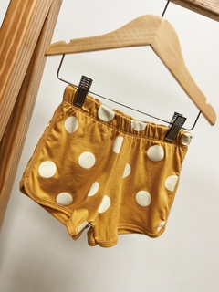 Pronta entrega - Shorts boxer ora bolas mostarda