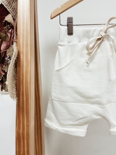 Pronta Entrega - Bermuda Saruel Kids Bolso Canguru Moletinho off - You Boy Kids