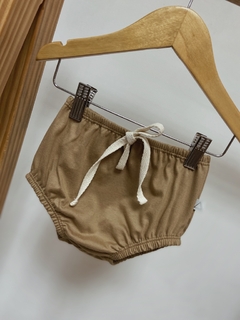 Pronta Entrega - Bloomer liso basics avelã cadarço cru - comprar online