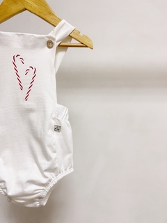 Pronta entrega - Romper baby off bengalinha coração marsala na internet