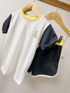 Pronta entrega - Conjunto colors You Are my Sunshine baunilha, cinza extra e off na internet