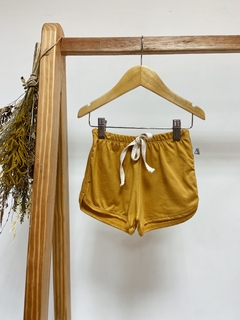 Pronta entrega - Shorts boxer mostarda na internet