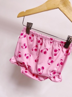 Pronta entrega - Bloomer babado cherry - loja online