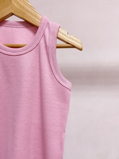 Pronta entrega - regata kids canelado retro - comprar online