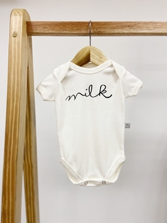 Pronta Entrega - Body manga curta MILK off na internet