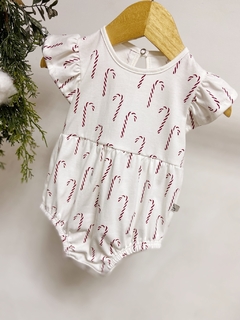 Pronta entrega - Body vintage manga babado bengalinhas marsala - comprar online