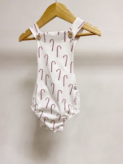 Pronta entrega - Romper baby com botões bengalinhas marsala - You Boy Kids