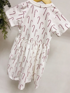 Pronta entrega - Vestido Mullet manga curta bengalinhas Marsala