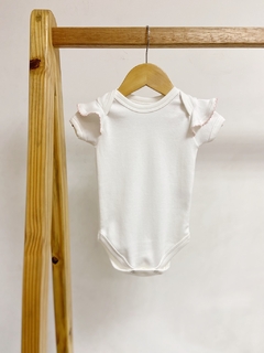 Pronta entrega - Body manga curta off babado picueta tutti-frutti - You Boy Kids