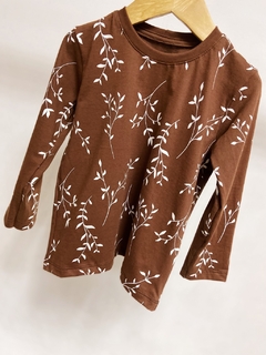 Pronta entrega - Camiseta kids Manga Longa arabesco na internet