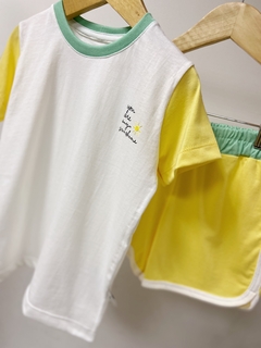 Pronta entrega - Conjunto colors You Are my Sunshine mint, baunilha e off - comprar online