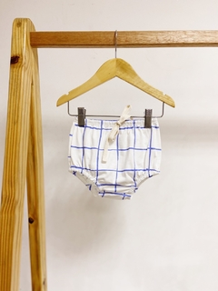 Pronta entrega - Bloomer blue grid - comprar online