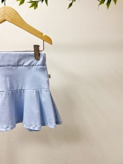 Pronta entrega - Saia babado Aqua - comprar online