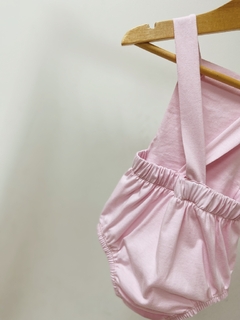 Pronta entrega - Romper baby rosa claro - loja online
