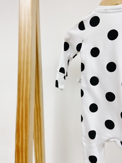 Imagem do Pronta entrega - Macacão zíper sem pé Bolas