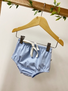 Pronta entrega - Bloomer cadarço cru Aqua