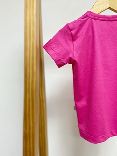 Pronta entrega - Camiseta manga curta lisa pitaya na internet