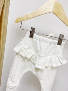 Pronta entrega - Calça Baby Harém Babado atrás liso basics Off na internet