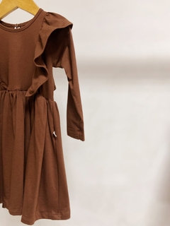 Pronta entrega - Vestido babados kids manga longa - You Boy Kids