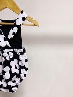 Imagem do Pronta entrega - Romper baby com botões flowers