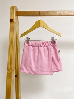 Pronta entrega - Shorts saia kids moletinho tutti-frutti - You Boy Kids