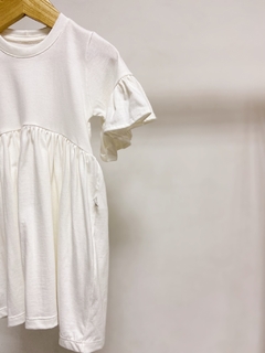 Imagem do Pronta entrega - Vestido Mullet manga curta babado off