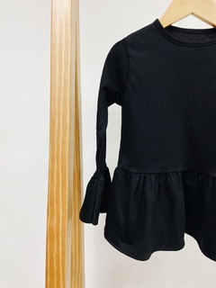 Pronta entrega - Bata kids liso basics preta na internet