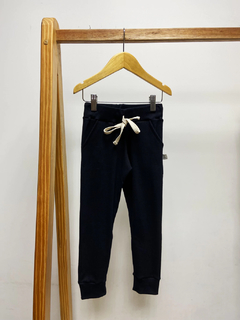 Pronta entrega - Calça jogger kids canelada Preta cadarço off - You Boy Kids