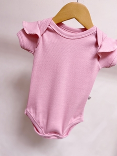Pronta entrega - Body manga curta babado canelado - comprar online