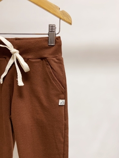 Pronta entrega - Calça jogger kids bolso lateral moletinho na internet