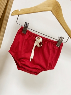 Pronta entrega - Bloomer liso basics vermelho na internet