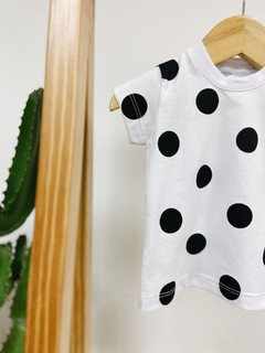 Pronta entrega - Camiseta baby manga curta bolas - You Boy Kids