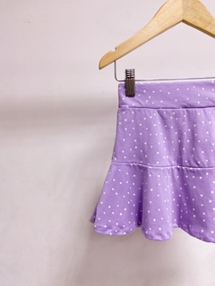 Pronta entrega - Saia babado mini poá - You Boy Kids