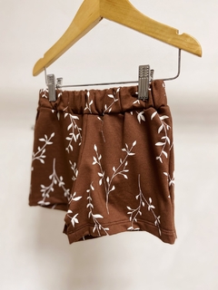 Pronta entrega - Shorts saia moletinho arabesco - You Boy Kids