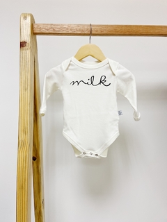 Pronta entrega - Body manga longa MILK off