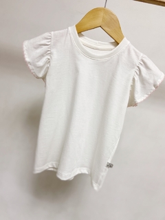 Pronta entrega - blusa babado off picueta tutti-frutti