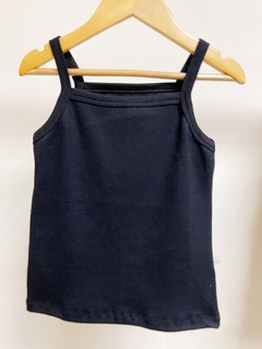 Pronta entrega - regata alça kids canelada na internet