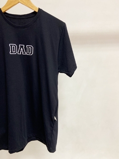 Imagem do Pronta entrega - Camiseta adulta masculina manga curta DAD preta