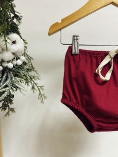 Pronta entrega - bloomer marsala