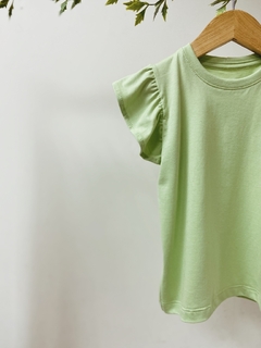 Pronta entrega - Blusa babado verde fabula - You Boy Kids