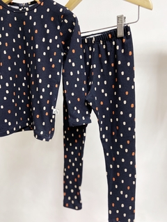 Pronta entrega - Conjunto blusa slim + legging kids estamparia digital