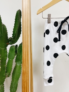 pronta entrega - Calça Baby Harém Bolas na internet