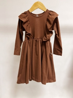 Pronta entrega - Vestido babados kids manga longa - comprar online