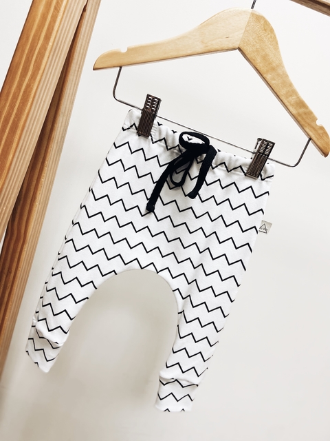 Pronta Entrega - Calça Baby Harém Zig-Zag