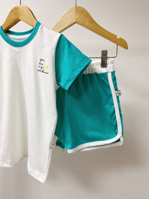 Pronta entrega - Conjunto colors You Are my Sunshine ceramic e off