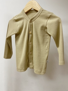 PRONTA ENTREGA - CARDIGAN Kids CANELADO areia na internet