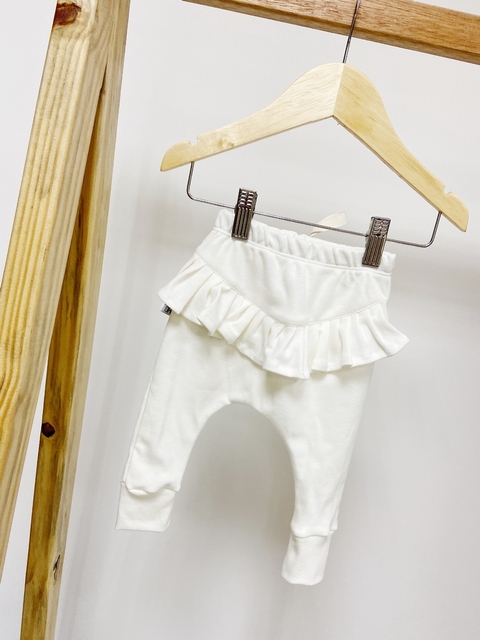 Pronta entrega - Calça Baby Harém Babado atrás liso basics Off