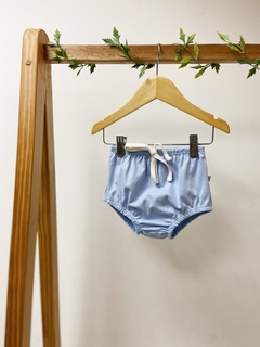 Pronta entrega - Bloomer cadarço cru Aqua