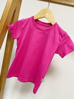 Pronta entrega - Camiseta manga curta lisa pitaya - comprar online